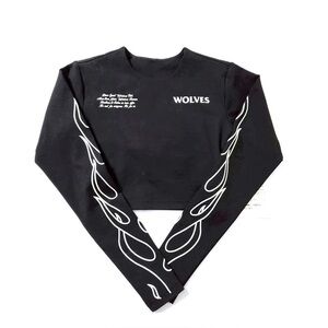 Darc Sport She wolves club flames crop top